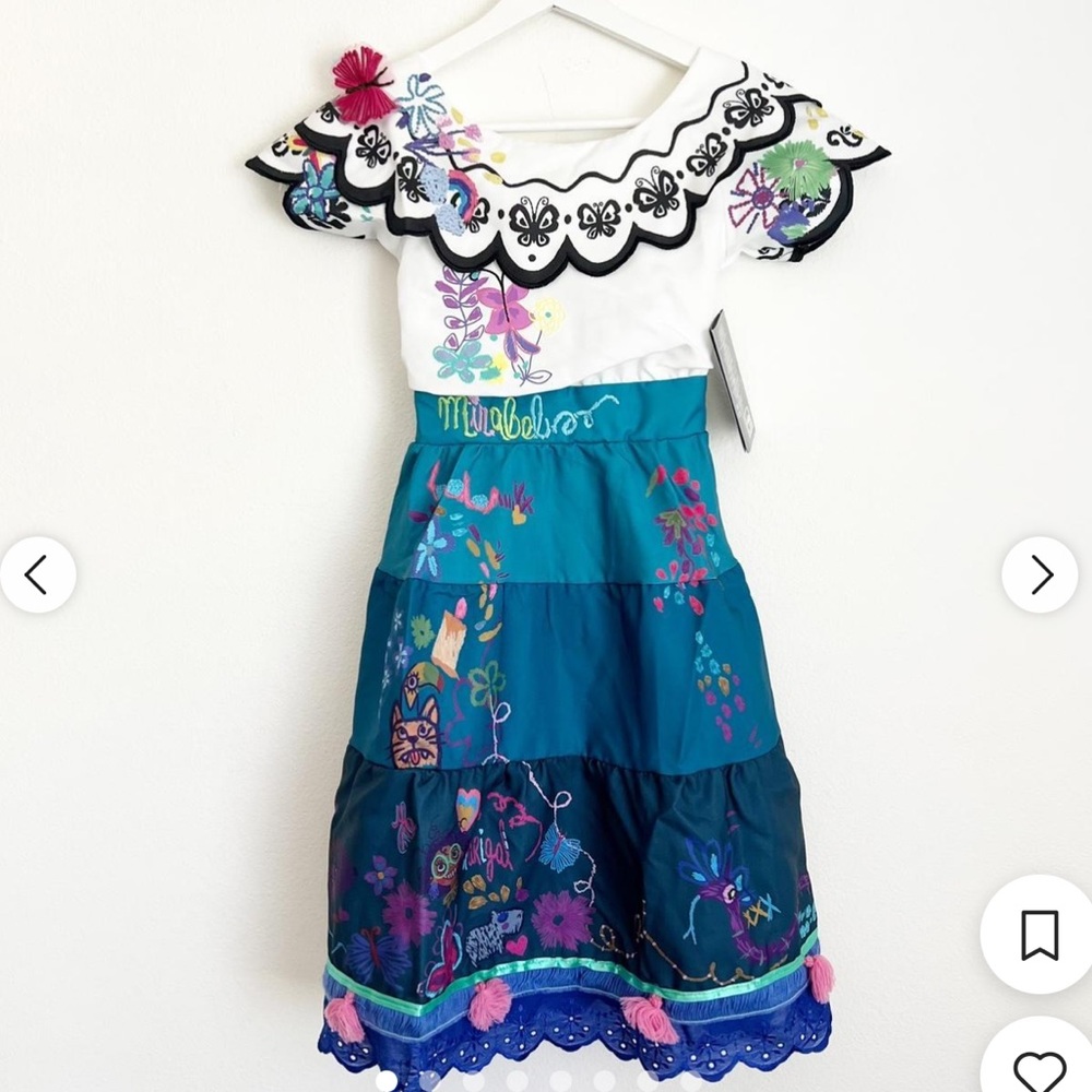 DISNEY Encanto Mirabel Costume for Kids